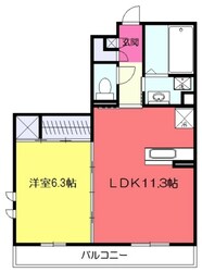 SakulaⅡの物件間取画像